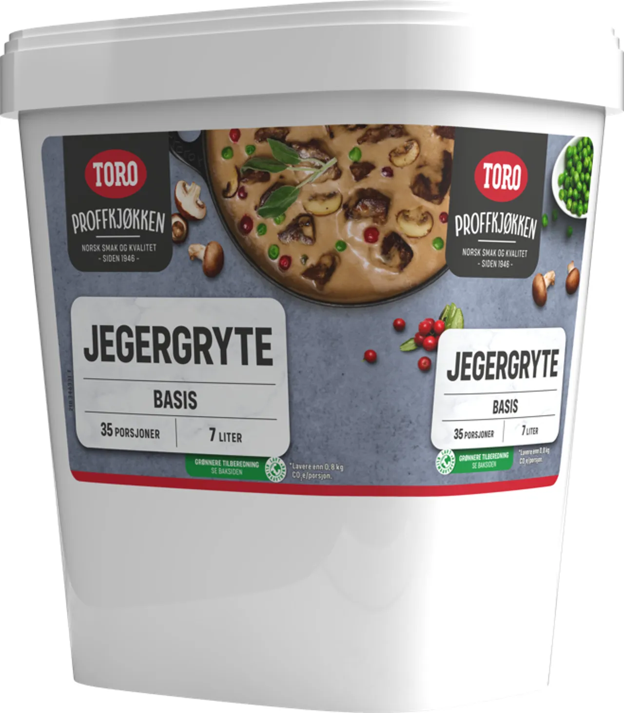 TORO JEGERGRYTE 3X900G 7L