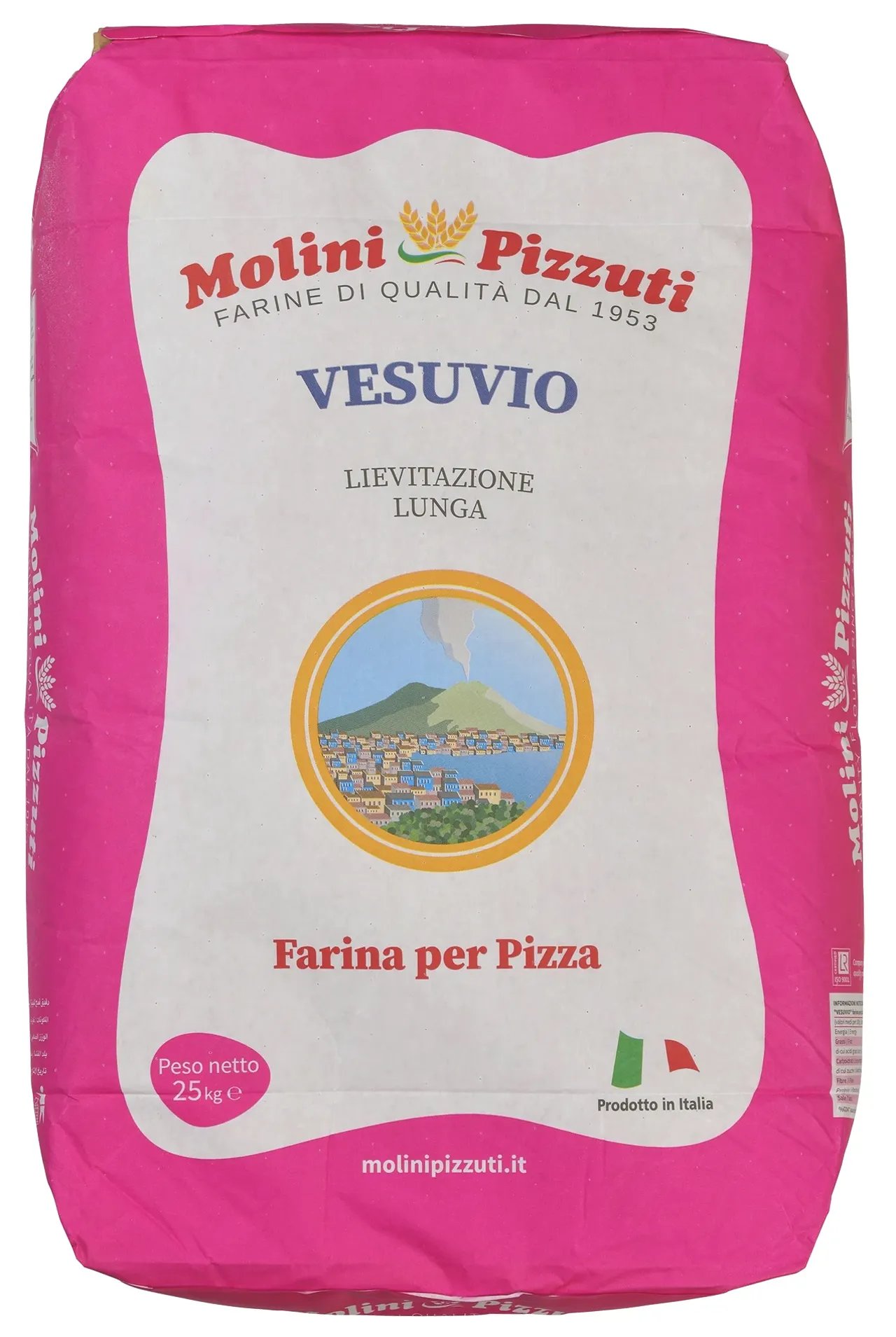 PIZZAMELL VESUVIO MEL 25KG MOLINI