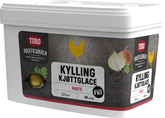 TORO KJØTTGLACE KYLLING 2X1.2KG 48L TORO KJØTTGLACE KYLLING 2X1.2KG 48L