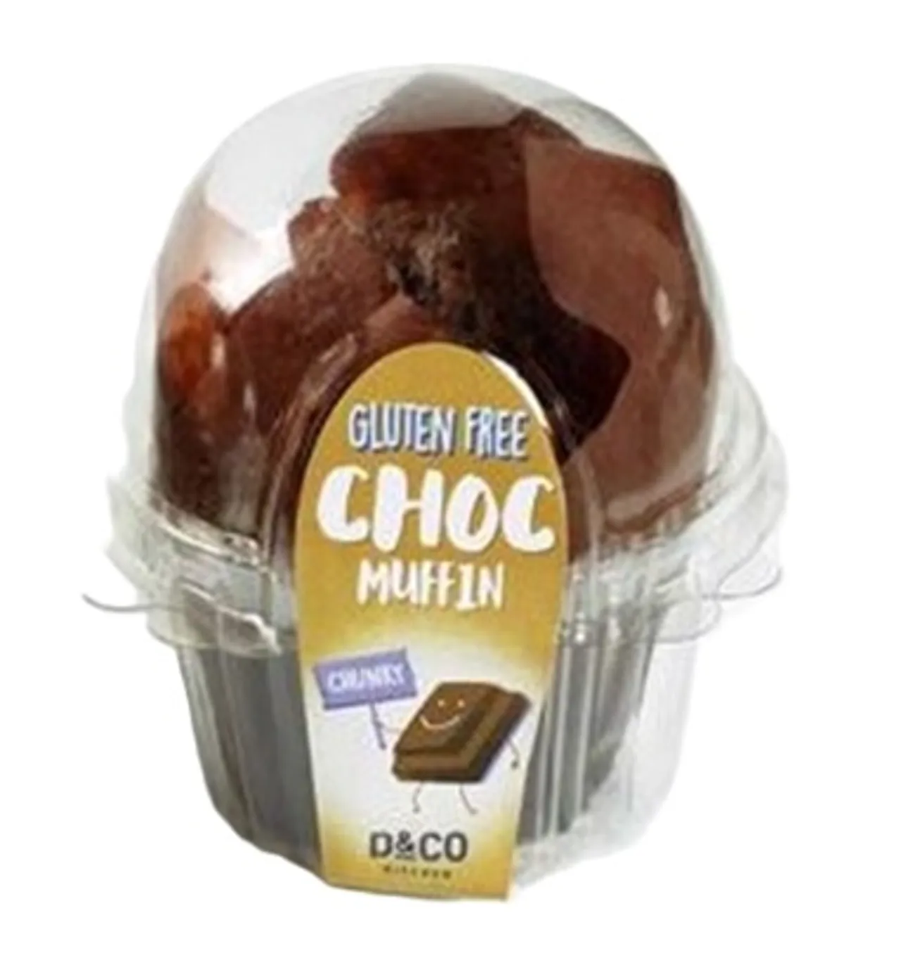 MUFFIN CHOCOLATE FREE FROM GLUTEN & MILK 85G