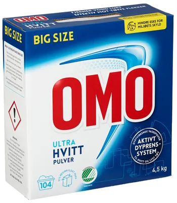 OMO ULTRA HVITT 4.5KG OMO ULTRA HVITT 4.5KG