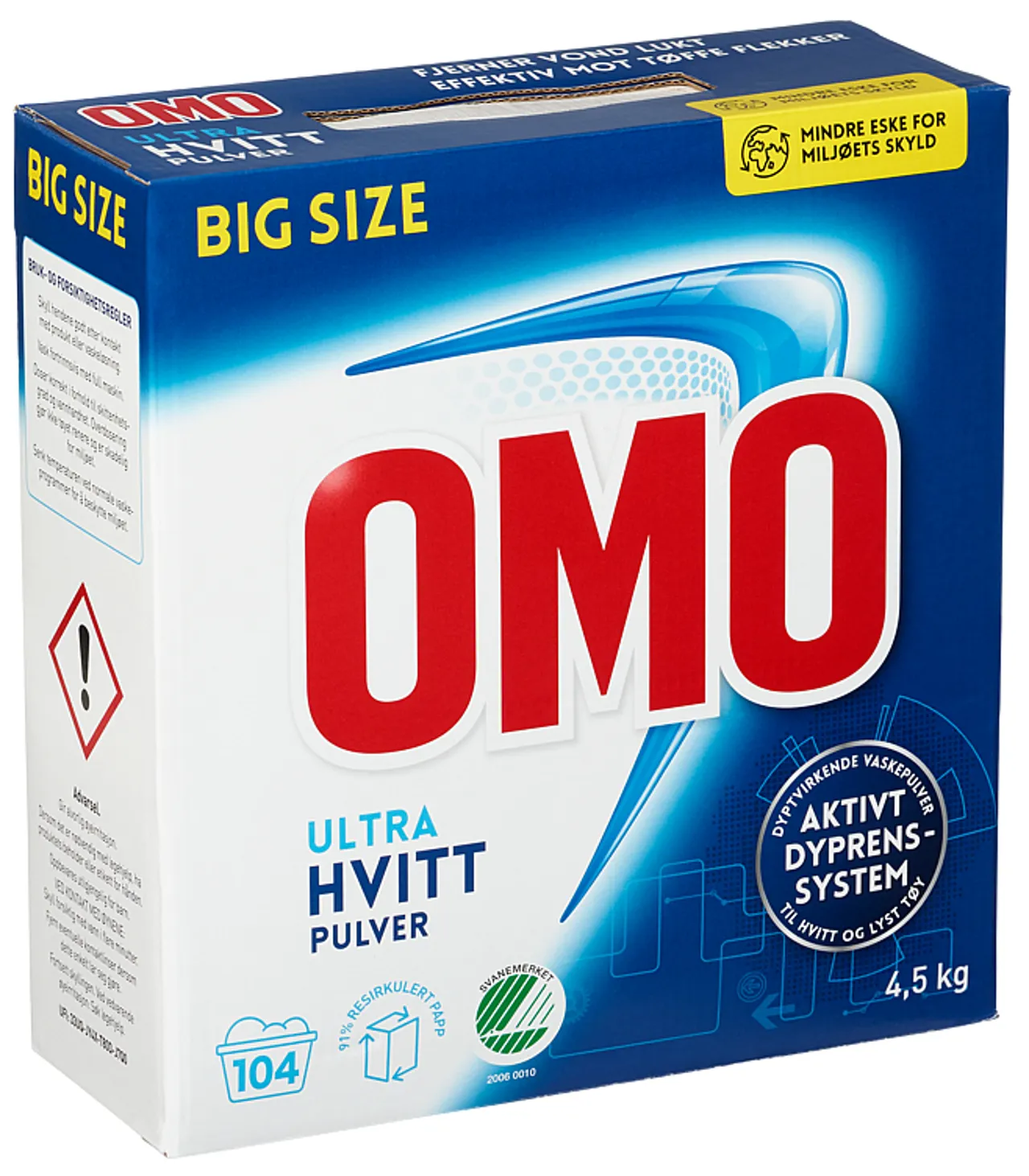 OMO ULTRA HVITT 4.5KG