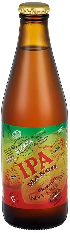CHAKRA MANGO GOA IPA . 4,7% 33CL CHAKRA MANGO GOA IPA . 4,7% 33CL
