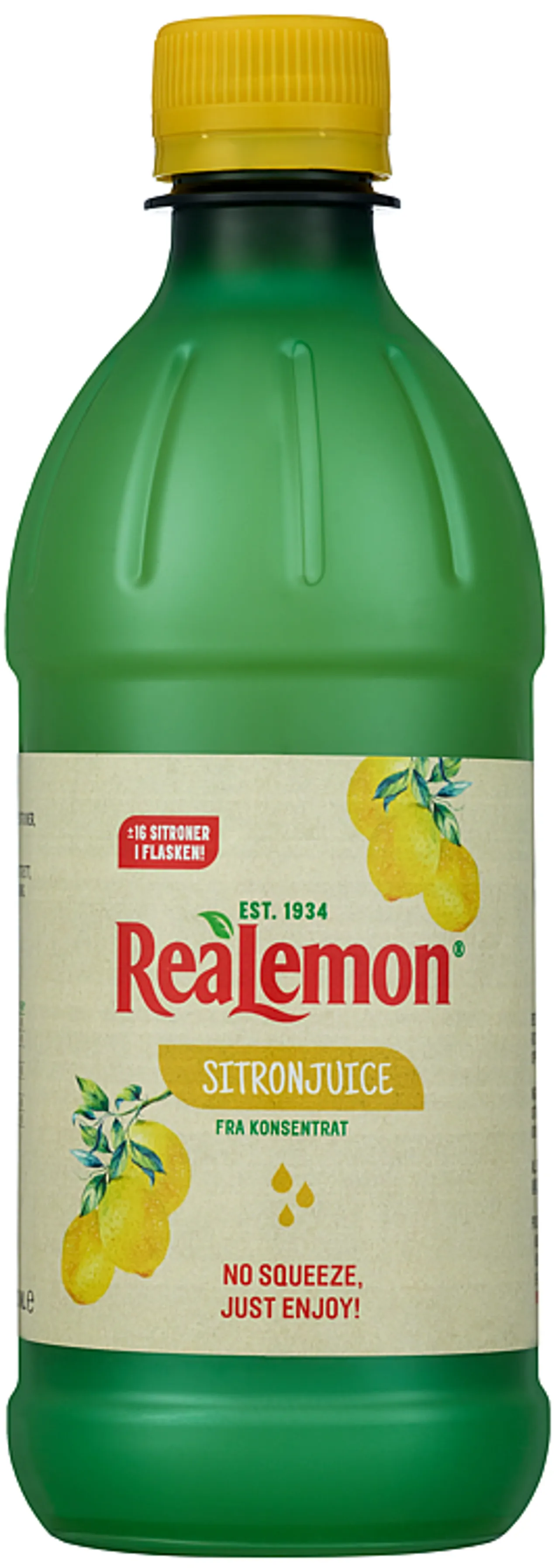 REALEMON SITRONJUICE 12X500ML