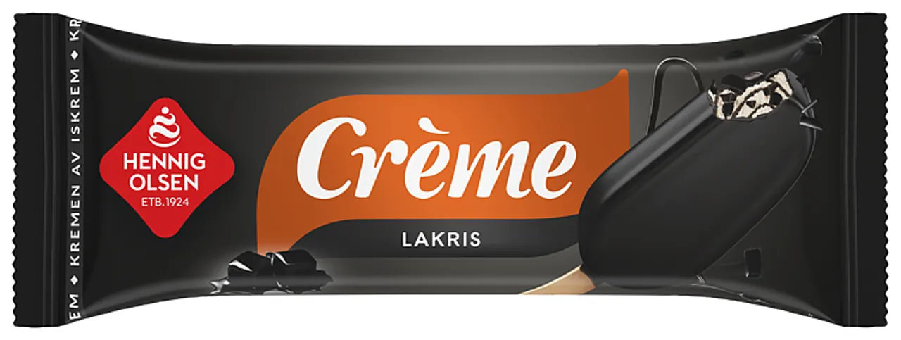 CREME LAKRIS FLØTEIS