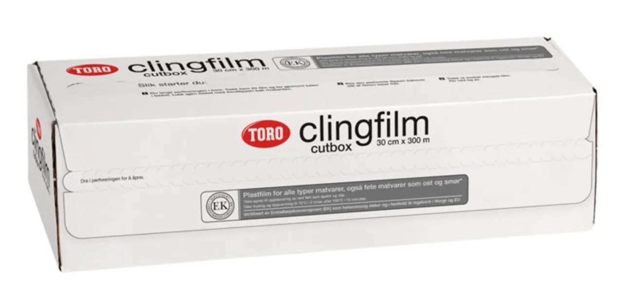 CLINGFILM I CUTBX 30CM X 300M TORO