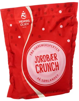JORDBÆRCRUNCH STRØSSEL 1KG JORDBÆRCRUNCH STRØSSEL 1KG