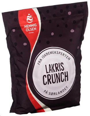 LAKRISCRUNCH STRØSSEL 1KG LAKRISCRUNCH STRØSSEL 1KG