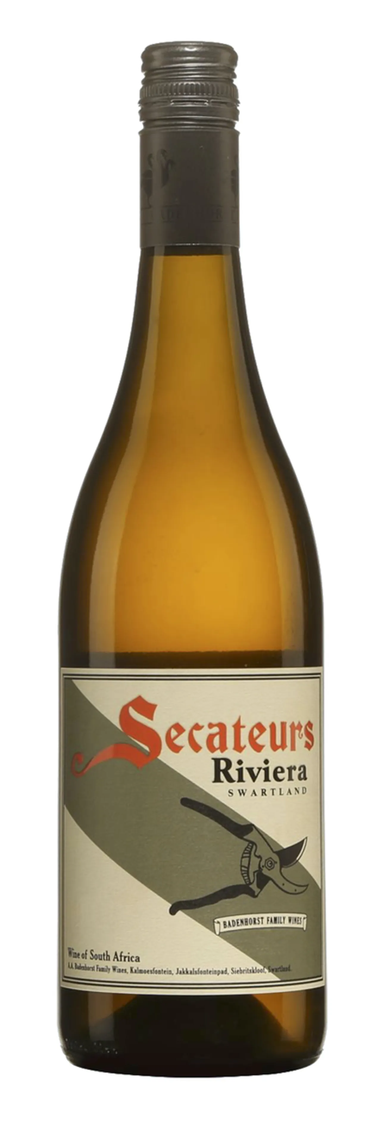 A.A BADENHORST RIVIERA SECATEURS 13% 75CL
