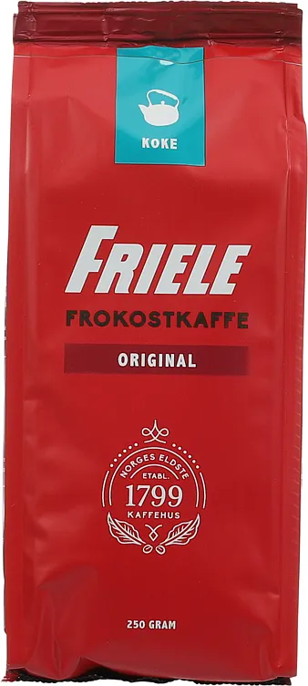 FRIELE FROKOSTKAFFE KOKMALT 250G FRIELE FROKOSTKAFFE KOKMALT 250G