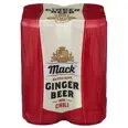 MACK GINGER BEER CHILI 4.5% 0.33L 4P BX