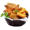 HELSPRØ BUFFALO KYLLINGVINGER 1KG PANERTE FROSNE