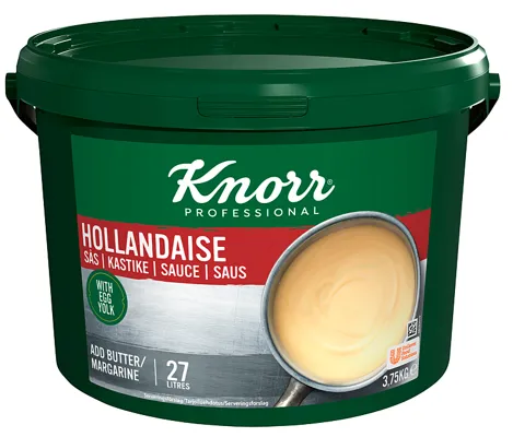 HOLLANDAISESAUS PULVER 3.75KG KNORR HOLLANDAISESAUS PULVER 3.75KG KNORR