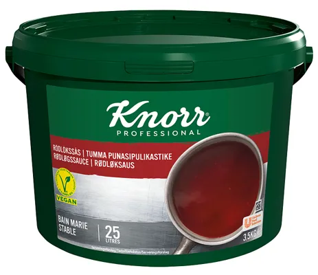 RØDLØKSAUS 3.5KG PULVER KNORR RØDLØKSAUS 3.5KG PULVER KNORR