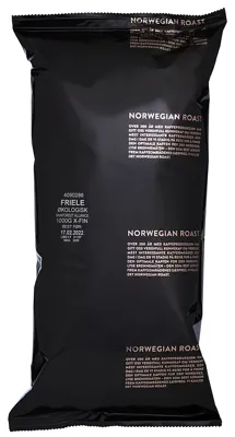FRIELE ØKOLOGISK RA KAFFE XFINM 1000G x 8 stk FRIELE ØKOLOGISK RA KAFFE XFINM 1000G x 8 stk
