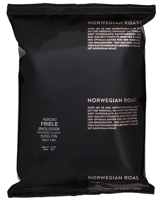 Friele Økologisk Ra Kaffe Finm 500g X 15 Stk