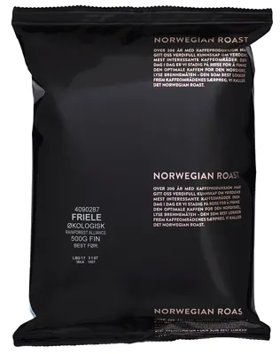 FRIELE ØKOLOGISK RA KAFFE FINM 500G x 15 stk FRIELE ØKOLOGISK RA KAFFE FINM 500G x 15 stk