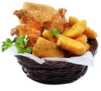 HELSPRØ KYLLINGNUGGETS PANERTE FROSNE 1KG