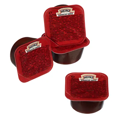 Hnz Bbq Sauce 100x25g Dip Pot
