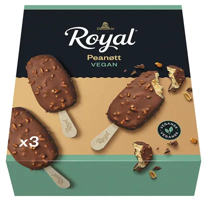 Royal Peanøtt Vegan 3pk 270ml