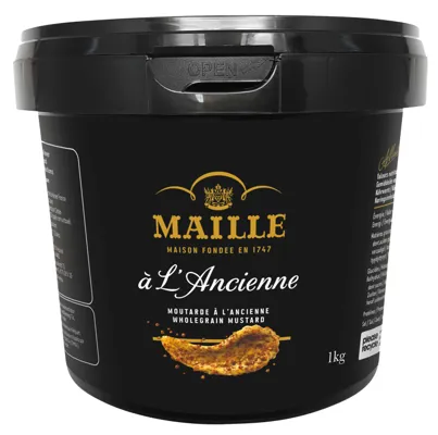 Maille Dijon Sennep Grov Wholegrain Oldstyle 1kg