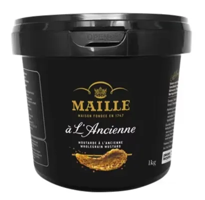 MAILLE DIJON SENNEP GROV WHOLEGRAIN OLDSTYLE 1KG MAILLE DIJON SENNEP GROV WHOLEGRAIN OLDSTYLE 1KG