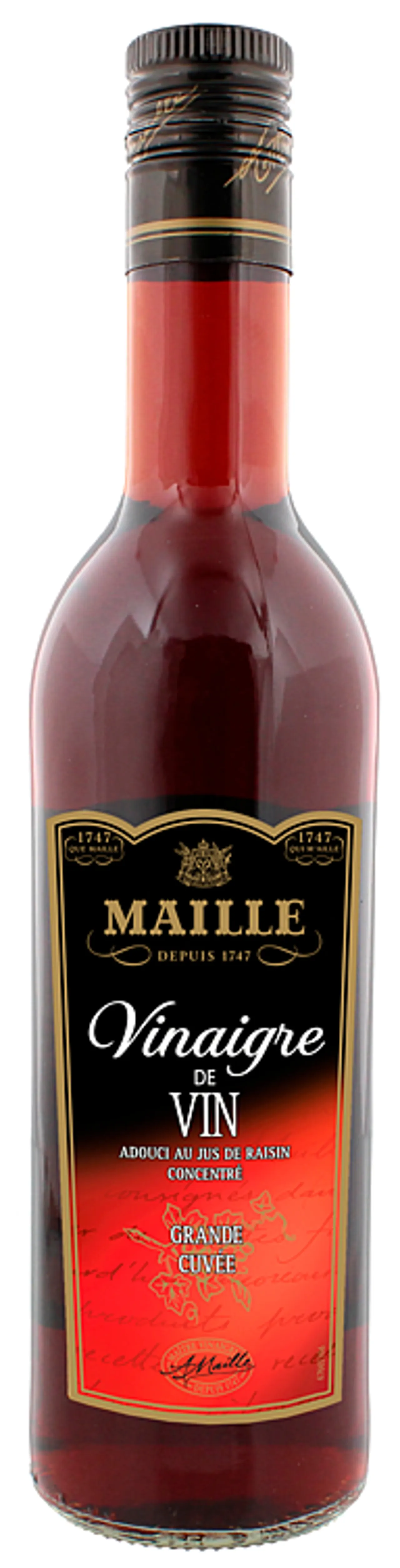 MAILLE RØDVINSEDDIK 500ML FLASKE