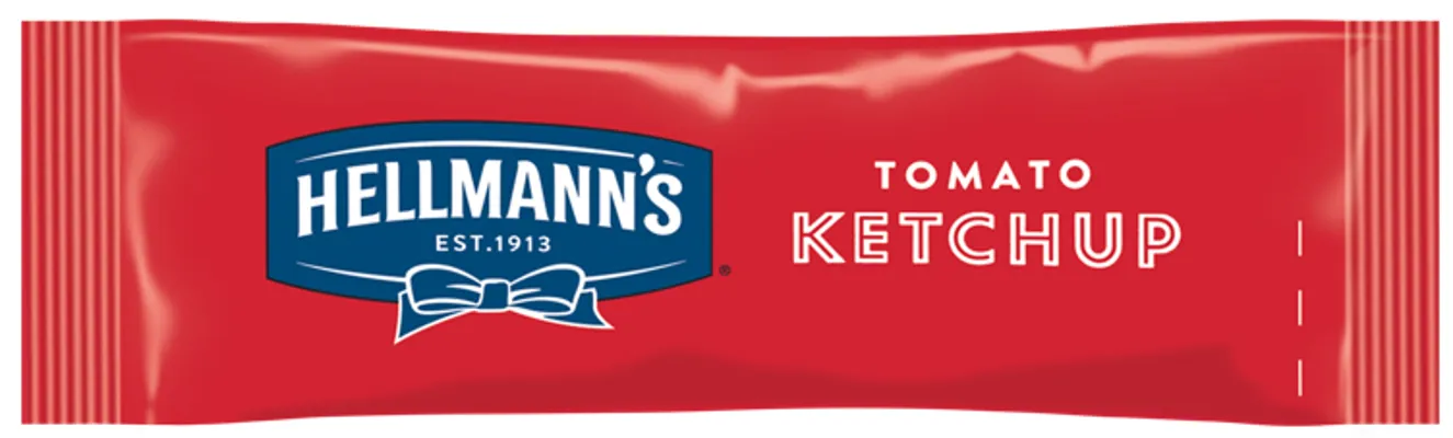 HELLMANN'S KETCHUP KUVERT PAKKE 198X10ML HELLMANN'S KETCHUP KUVERT PAKKE 198X10ML