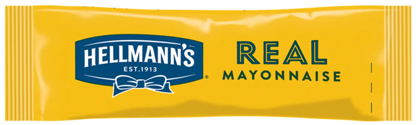 HELLMANN'S REAL MAJONES KUVERT PAKKE 198X10ML HELLMANN'S REAL MAJONES KUVERT PAKKE 198X10ML