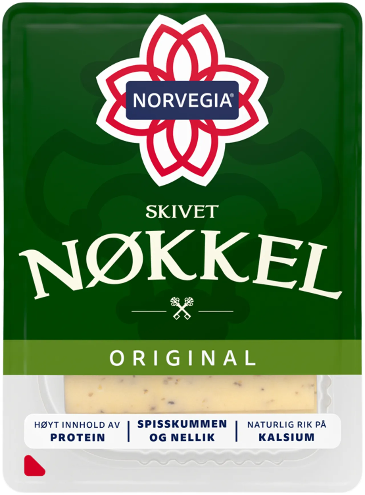 NORVEGIA NØKKEL SKIVER 150G TINE