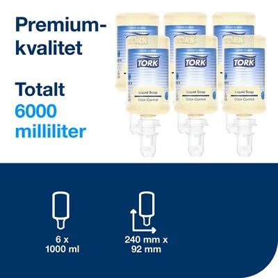 Tork Odour-Control Flytende Såpe S4