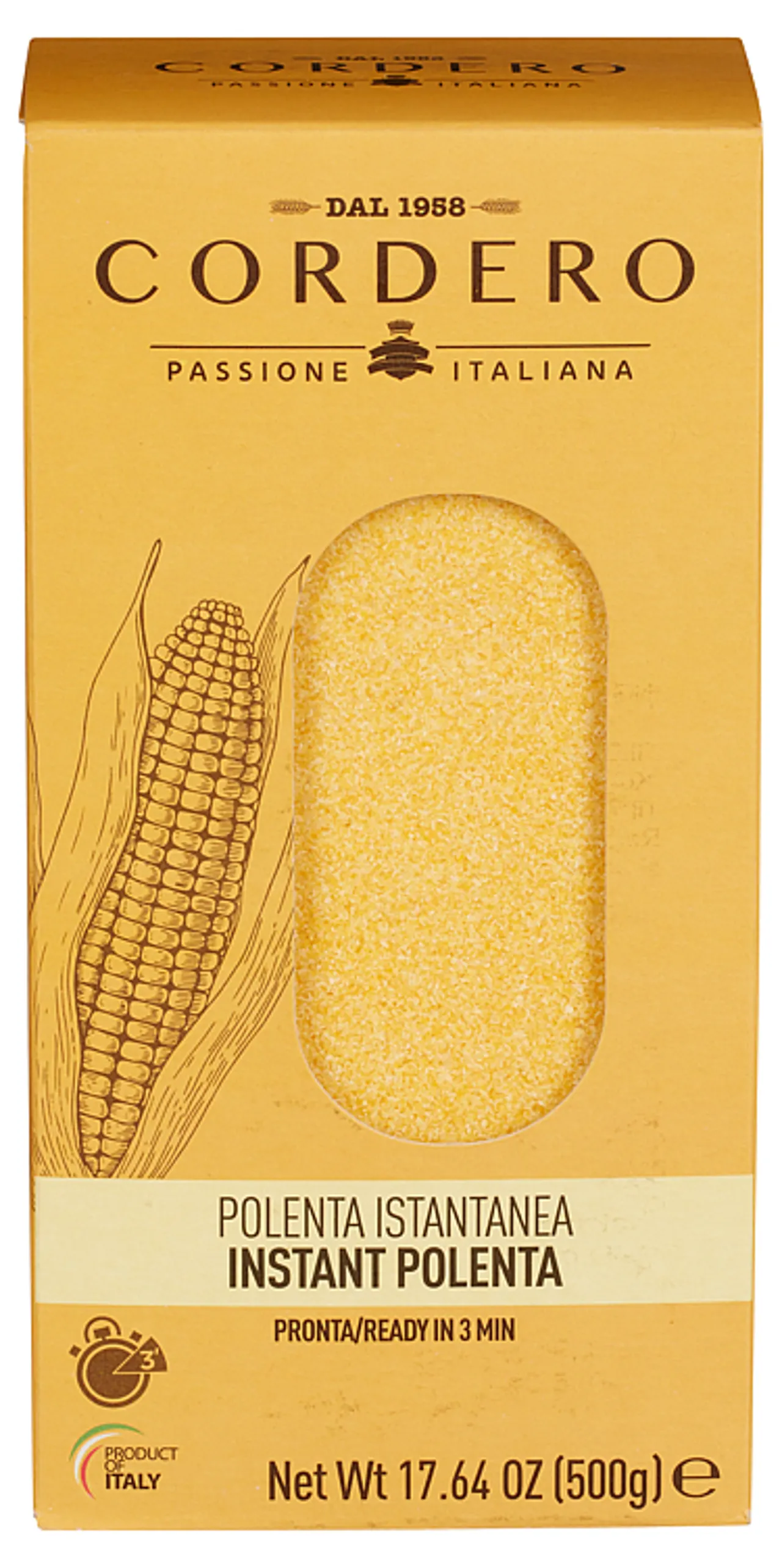 POLENTA INSTANT 500G CORDERO