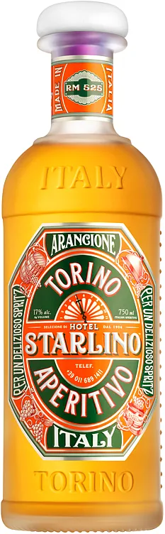 HOTEL STARLINO ARANCIONE APERITIVO 17% 75CL HOTEL STARLINO ARANCIONE APERITIVO 17% 75CL