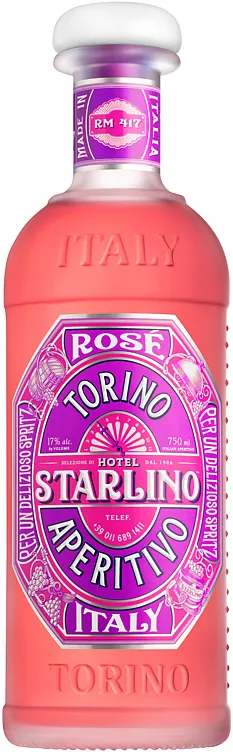 HOTEL STARLINO ROSE APERITIVO 17% 75CL HOTEL STARLINO ROSE APERITIVO 17% 75CL