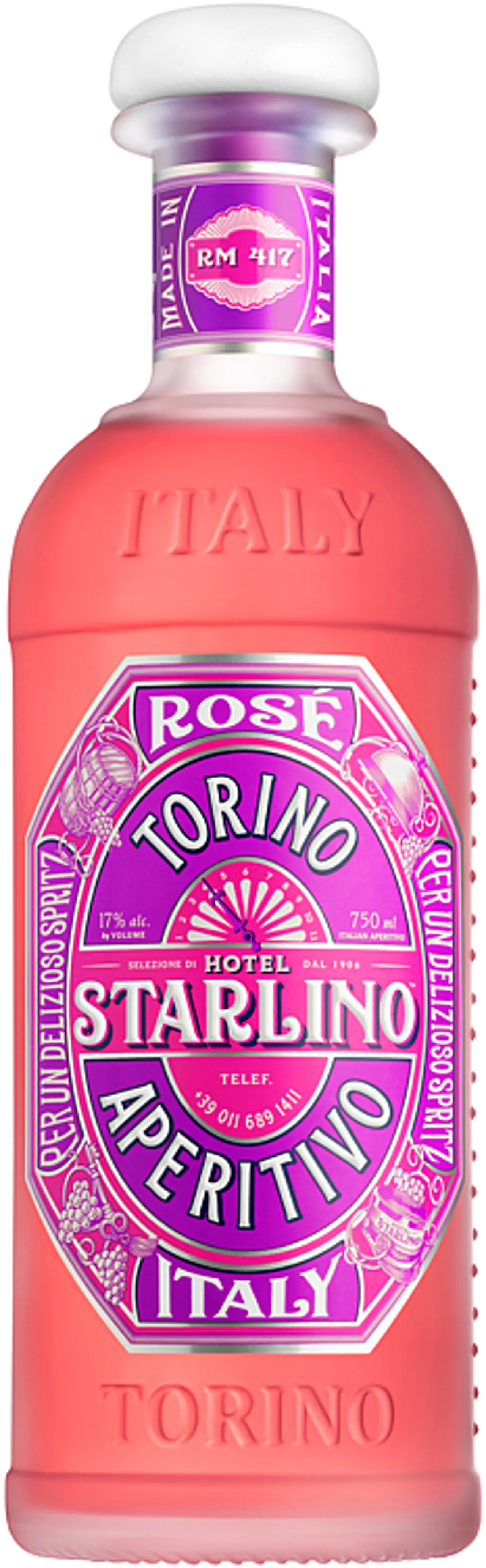HOTEL STARLINO ROSE APERITIVO 17% 75CL