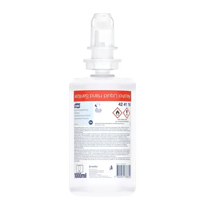 TORK FLYTENDE HÅNDDESINF ALKO 1000ML S4 TORK FLYTENDE HÅNDDESINF ALKO 1000ML S4
