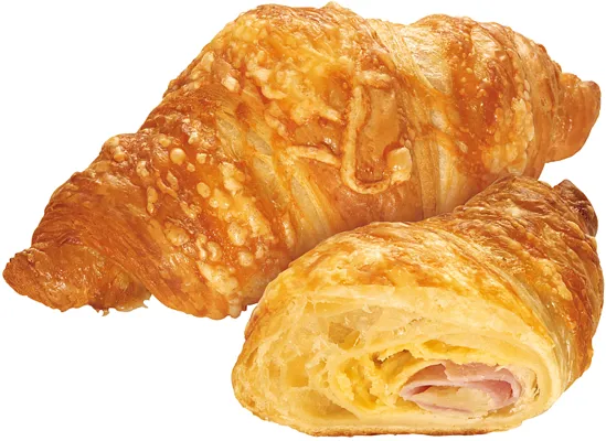 CROISSANT OST OG SKINKE 105G BAKEVERKET CROISSANT OST OG SKINKE 105G BAKEVERKET