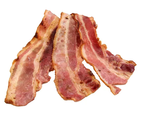 STEKT BACON SKIVET 1KG SLÅTTO STEKT BACON SKIVET 1KG SLÅTTO