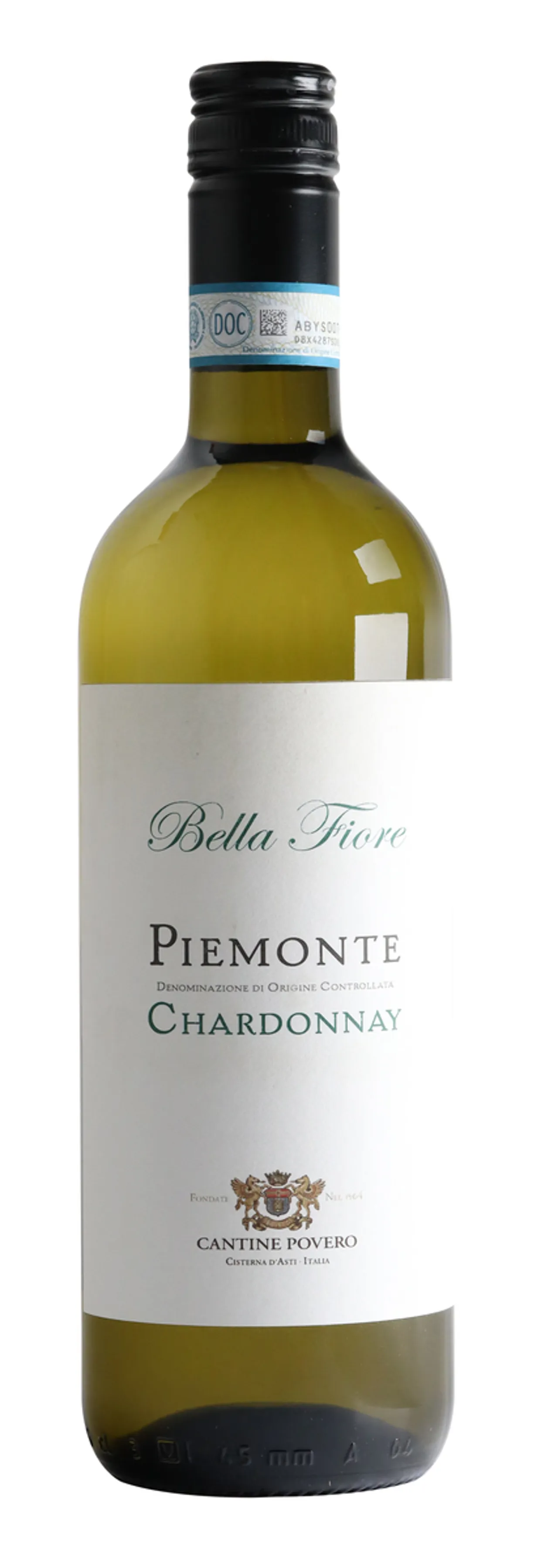 BELLA FIORE PIEMONTE CHARD 12% 75CL