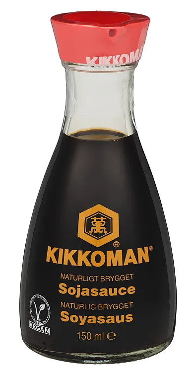 KIKKOMAN SOYASAUS 12X150ML KIKKOMAN SOYASAUS 12X150ML