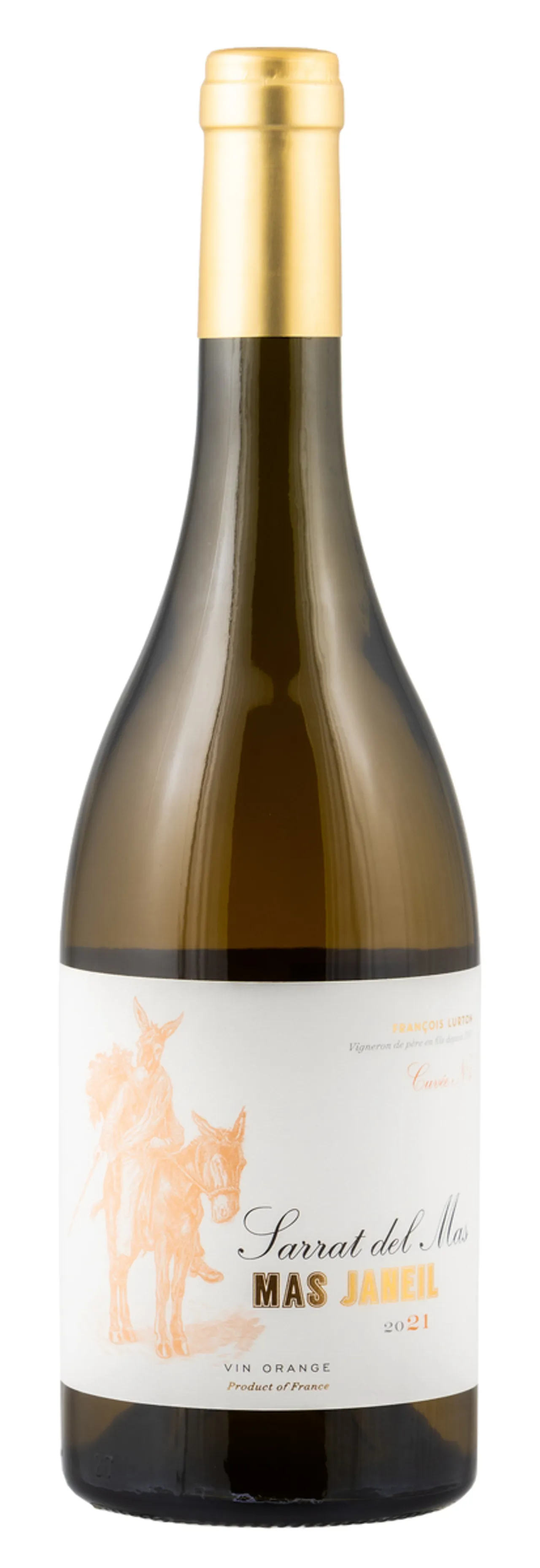 SARRAT DEL MAS VIN ORANGE 13% 75CL