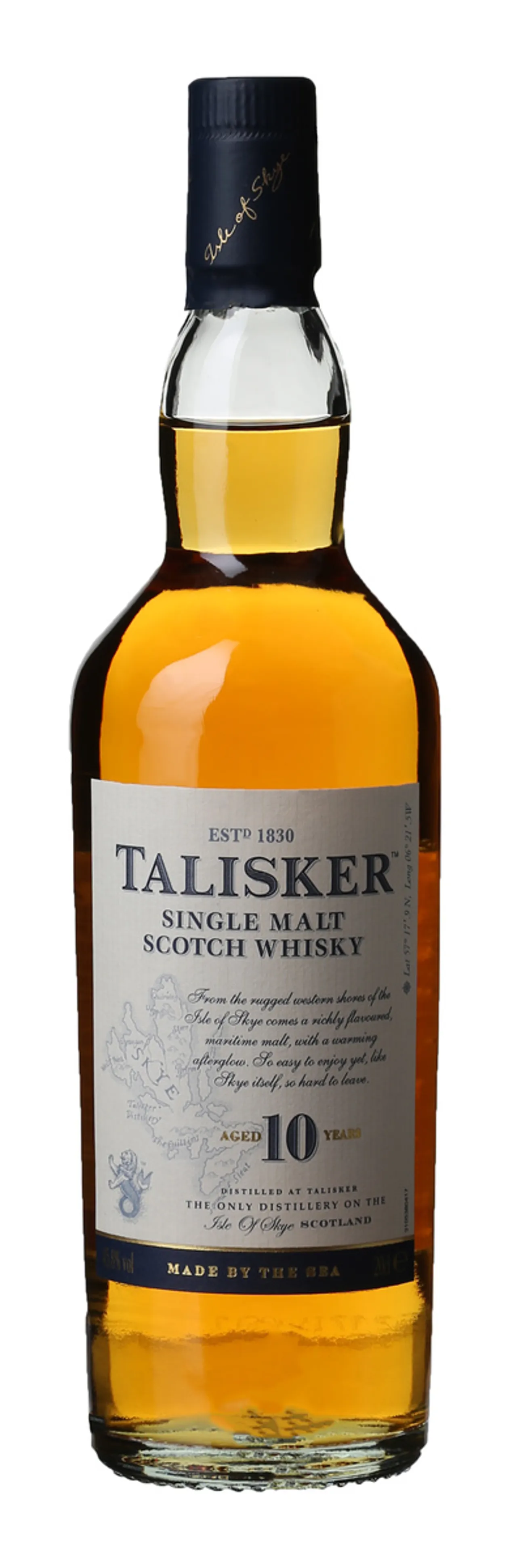 TALISKER SINGLE MALT 10 YEARS OLD 45,8% 70CL