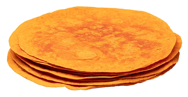 TORTILLA CARROT 10"/25 CM 620G SANTA MARIA TORTILLA CARROT 10"/25 CM 620G SANTA MARIA