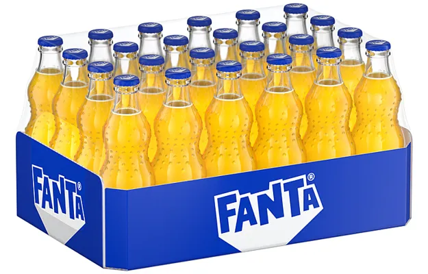 Fanta Appelsin 330ml Glassflaske
