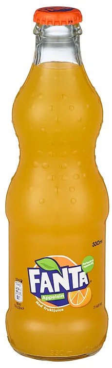 FANTA APPELSIN 330ML GLASSFLASKE FANTA APPELSIN 330ML GLASSFLASKE