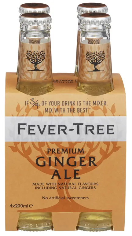 FEVER-TREE GINGER ALE   24X20CL