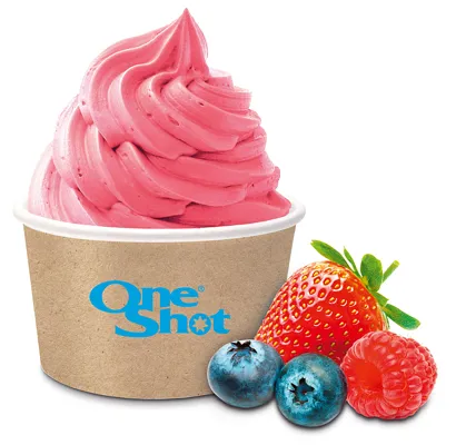 FROZEN YOGHURT SKOGSBÆR 18 STK A 100G ONE SHOT FROZEN YOGHURT SKOGSBÆR 18 STK A 100G ONE SHOT