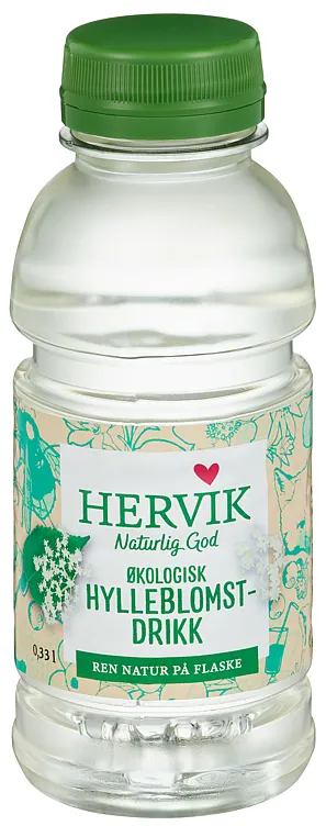 HYLLEBLOMSTDRIKK 33CL ØKO HERVIK HYLLEBLOMSTDRIKK 33CL ØKO HERVIK