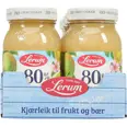 EPLE-PÆRESYLTETØY UTAN TILSETT SUKKER 320G LERUM