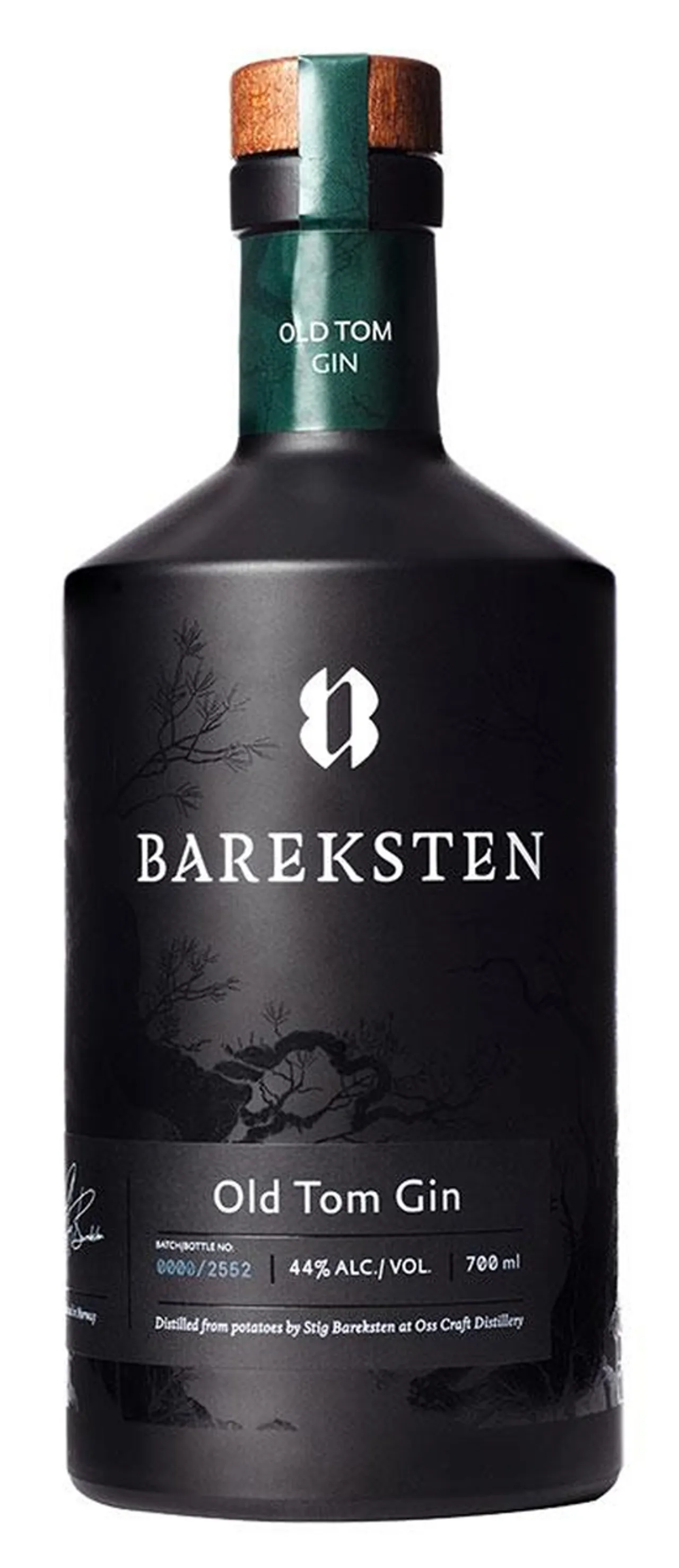 BAREKSTEN OLD TOM GIN 44% 70CL